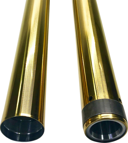 PRO-ONE PERF.MFG. Fork Tube - 49 mm - 23.75" - Gold TIN 105220G