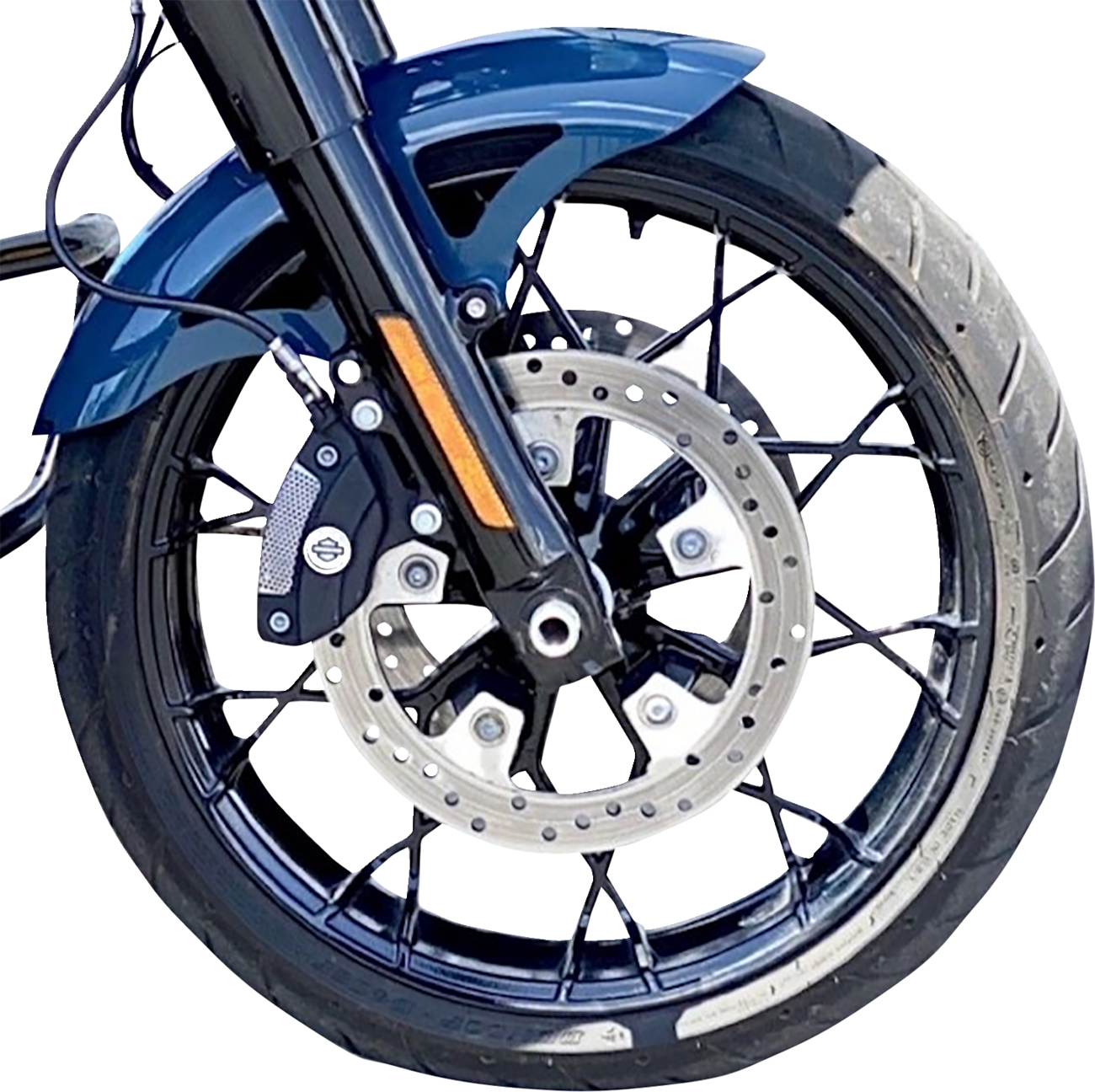 RWD V-TWIN Retro Front Fender - For 19" Wheel - 6" W - FLH/FLT RWD-50290