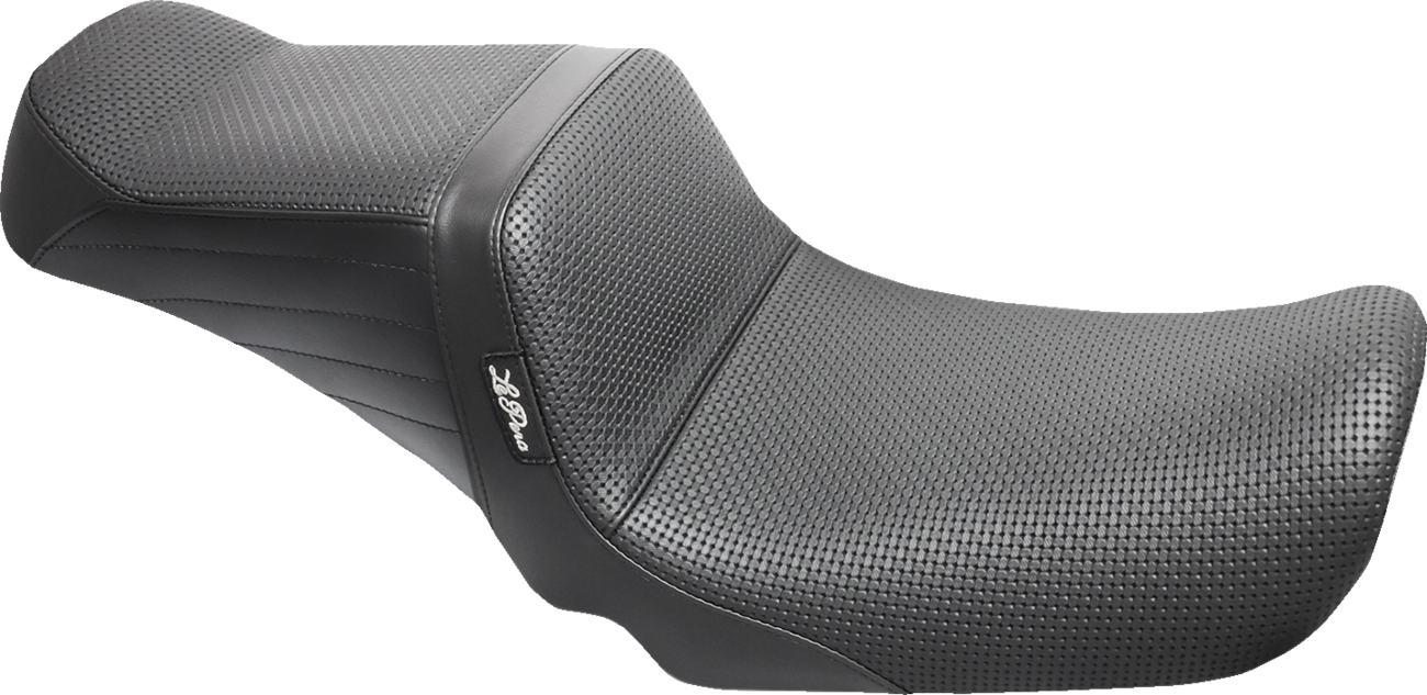 LE PERA Tailwhip Seat - Basketweave - Black - FXD '04-'05 LF-581BW