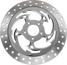 RC COMPONENTS Floating Brake Rotor - Front Right - Savage - 320 mm - Chrome ZSSCOG320A-85C-RF2K