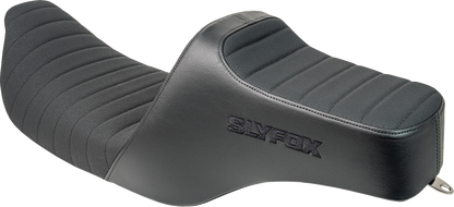 SLYFOX High Noon Seat - Vinyl - Classic Stitch - Black Logo - FL '97-'07 4702A-SlyFox
