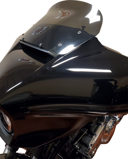 WIND VEST Windshield - 12-1/2" - Dark Smoke - FLHX, FLHXSE 58-1240