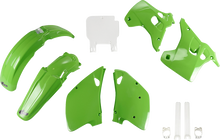 UFO Body Kit - OEM Green/White - Kawasaki - KX '92 KAKIT195F@999