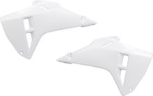 UFO Radiator Covers - White - Honda - CRF 250R/450R HO05614#041