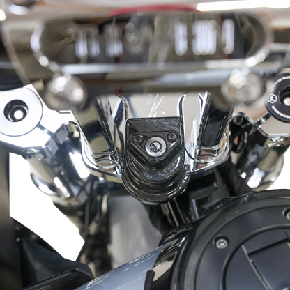 THRASHIN SUPPLY CO. Cover Steering Lock - Gloss Weave Carbon Fiber TSC-3033-0
