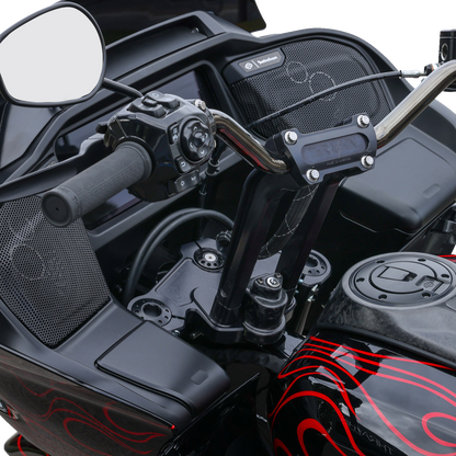 THRASHIN SUPPLY CO. Cover Steering Lock - Matte Forged Carbon Fiber TSC-3033-1