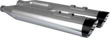 VANCE & HINES Razorback 450 Slip-On Mufflers - Chrome - M8 Bagger 17960