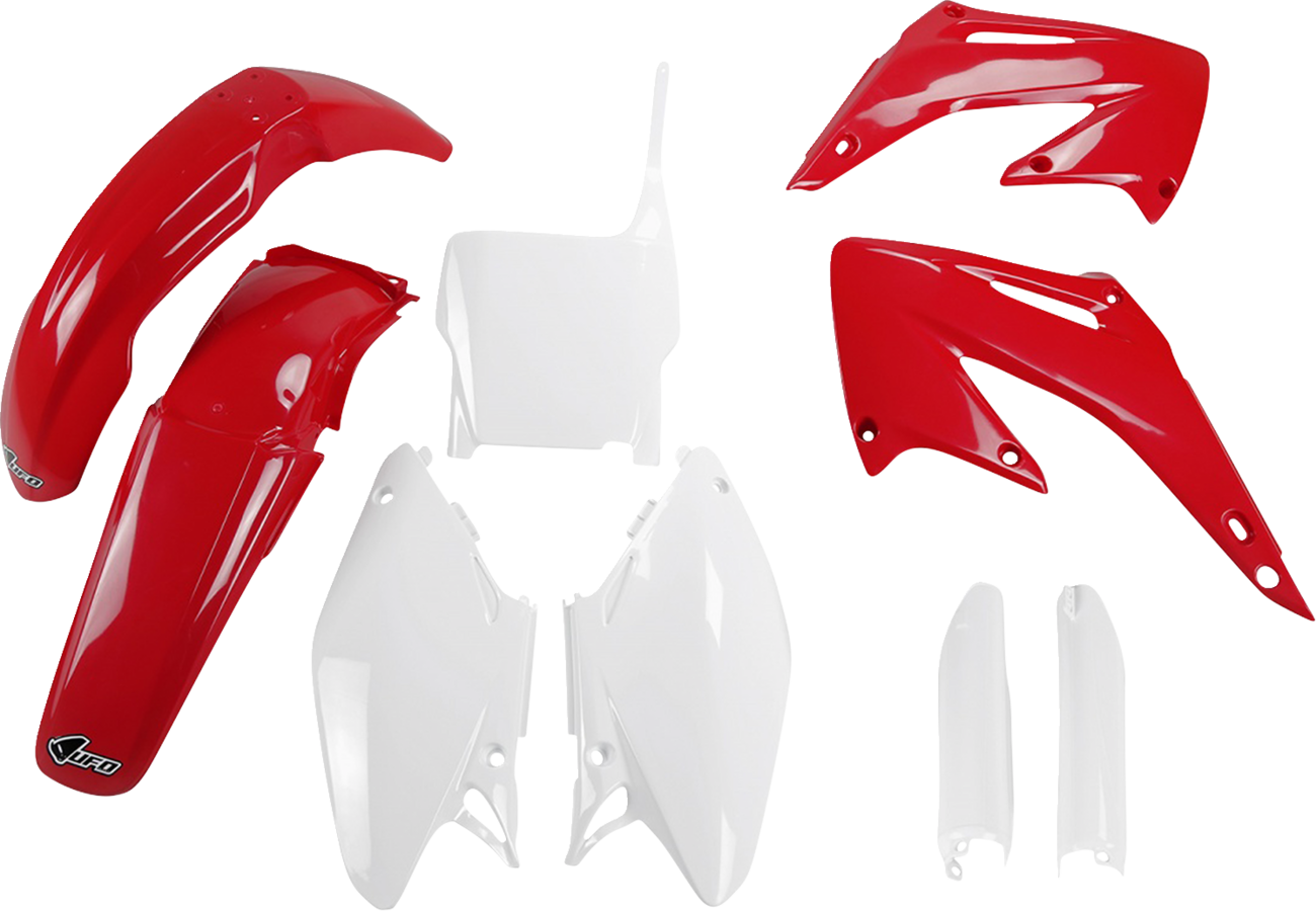 UFO Body Kit - OEM Red/White - Honda - CR '04 HOKIT102F@999