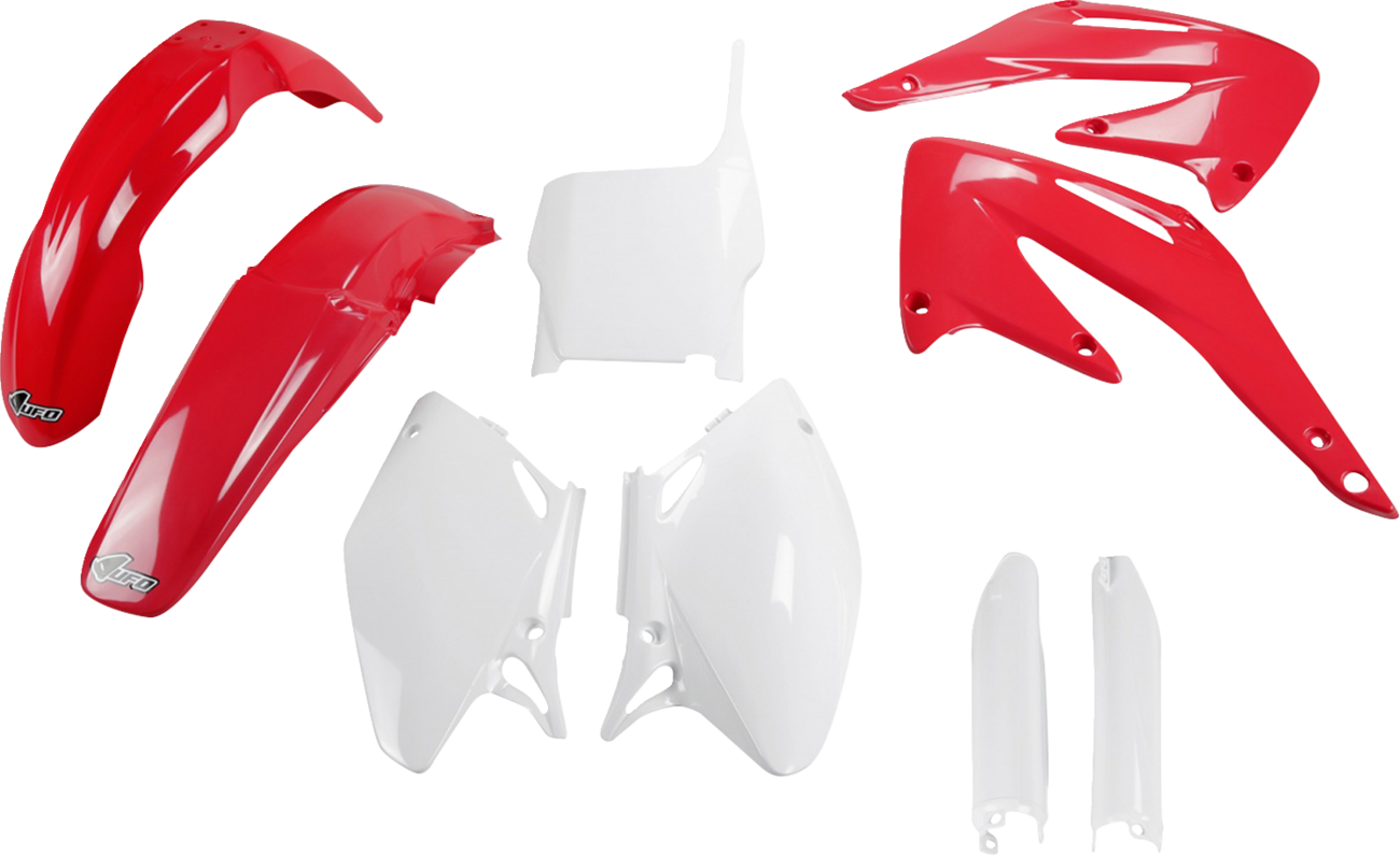 UFO Body Kit - OEM Red/White - Honda - CRF '04 HOKIT107F@999