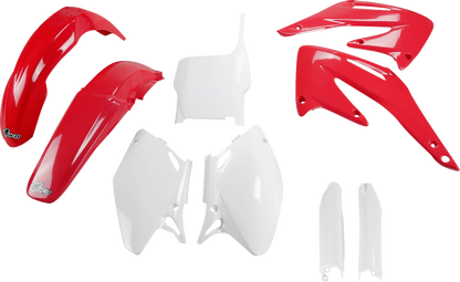 UFO Body Kit - OEM Red/White - Honda - CRF '04 HOKIT107F@999