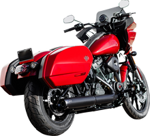 S&S CYCLE Grand National Slip-On Muffler - 50 State - 4" Black - M8 Softail 550-1159