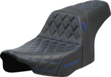 SADDLEMEN Pro Series SDC Performance Seat - Blue Stitching - w/o Backrest - FLT/FLH '23-'24 SC82307D1