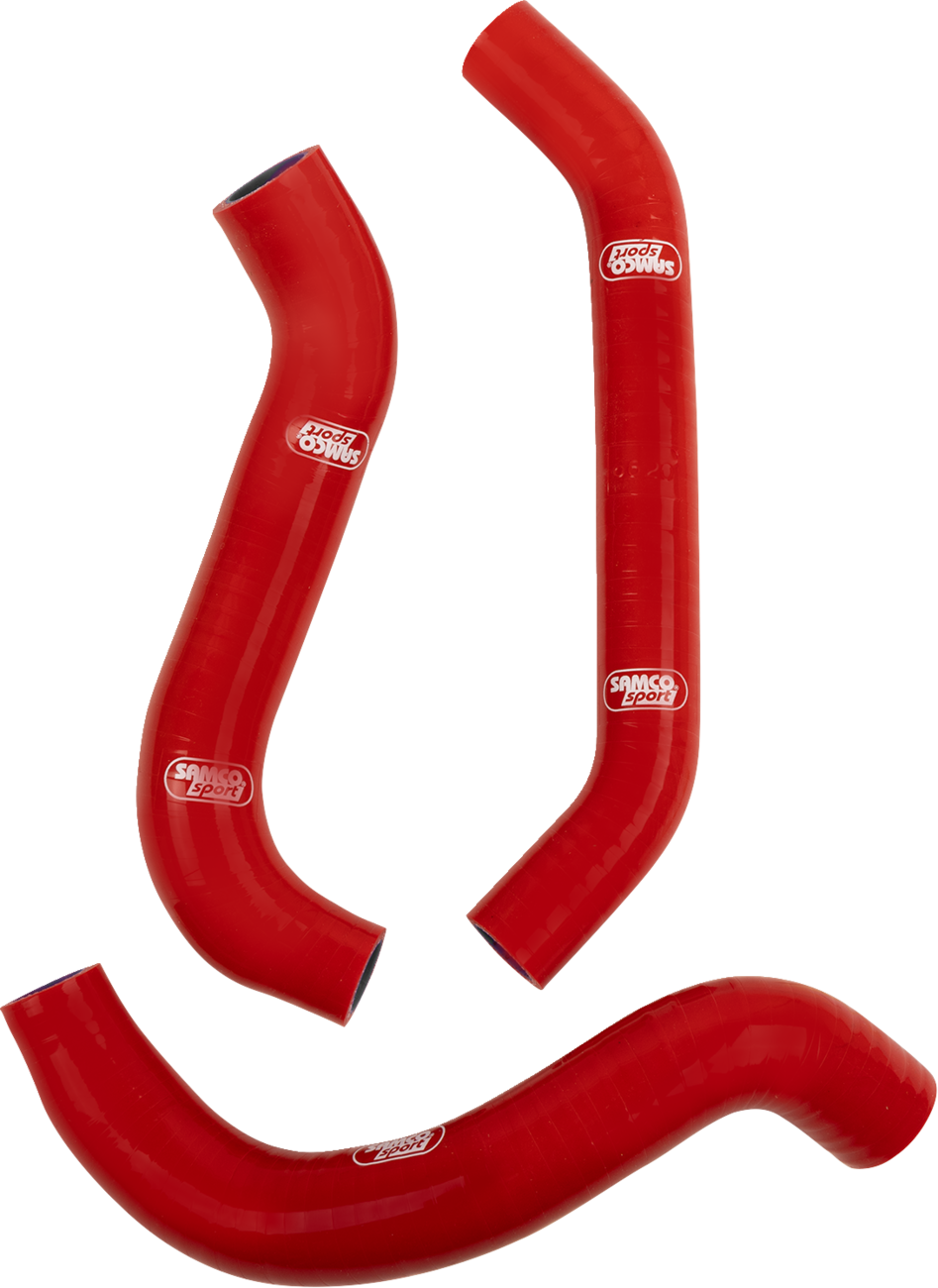 MOOSE OFFROAD OEM Fit Radiator Hose Kit - Red - Gas Gas/Husqvarna/KTM KTM-129-RD