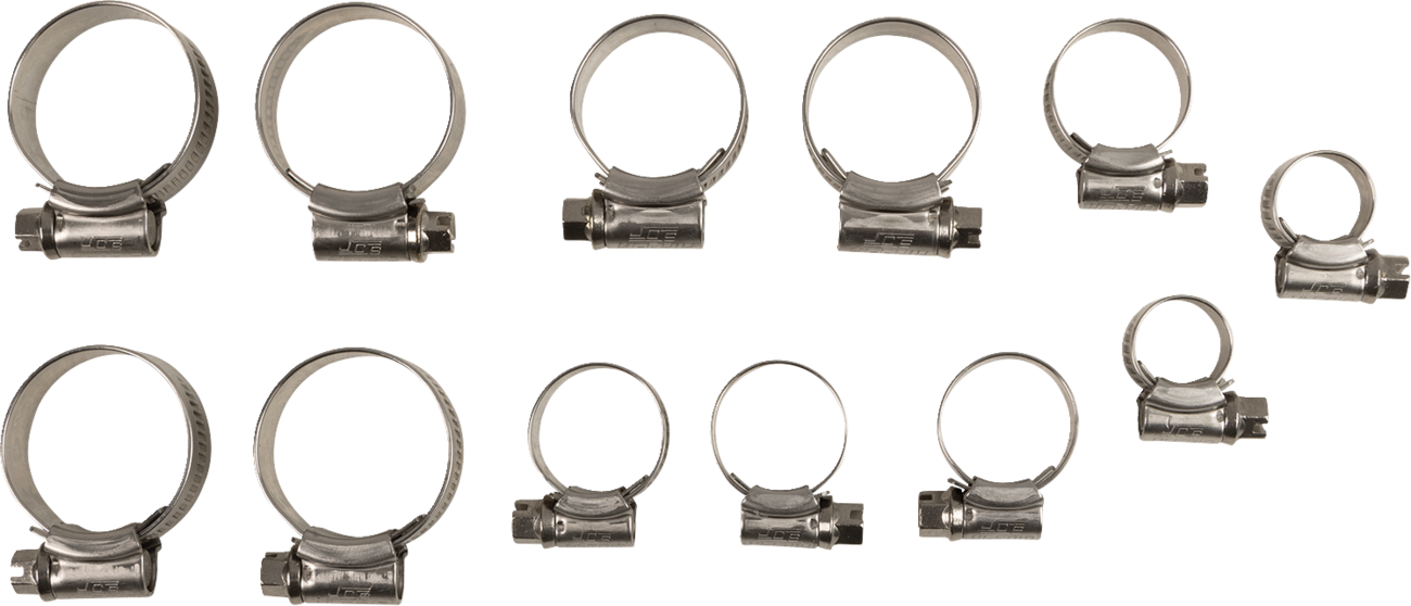 MOOSE OFFROAD Radiator Hose Clamp Kit - Honda CK HON-120