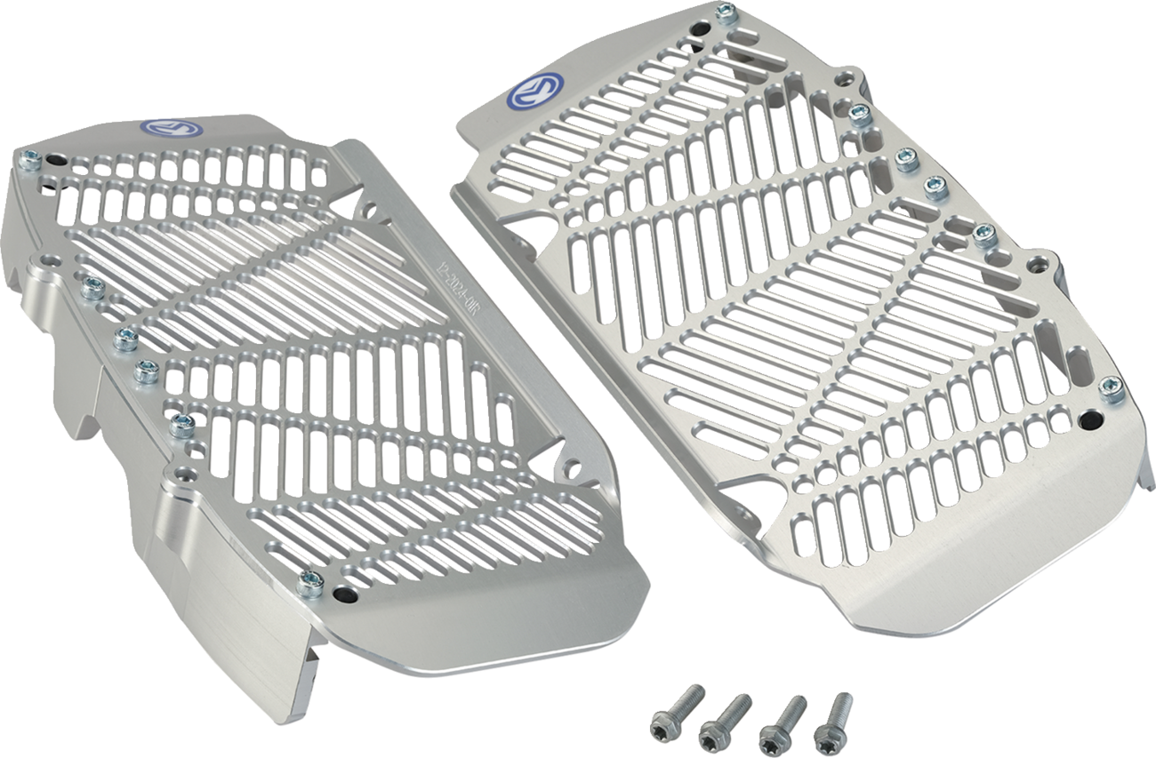 MOOSE OFFROAD Radiator Guards - Silver - Triumph 12-2024