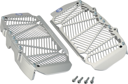 MOOSE OFFROAD Radiator Guards - Silver - Triumph 12-2024