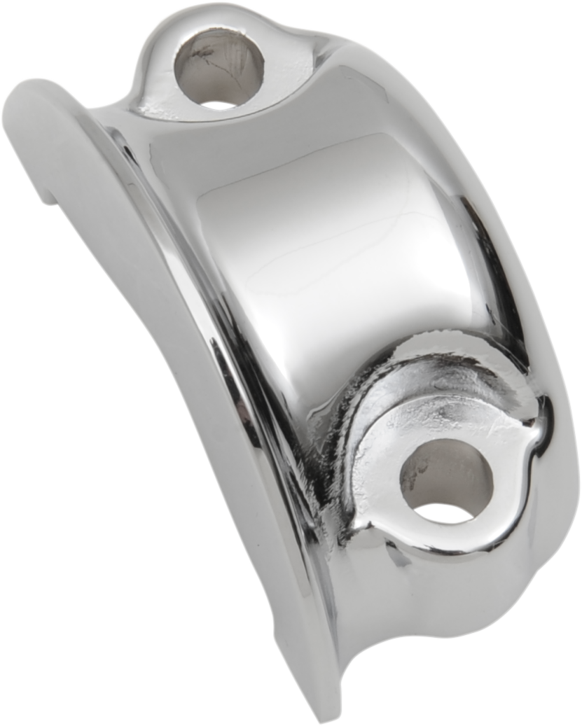DRAG SPECIALTIES Brake/Clutch Control Clamp Half - Chrome H07-0780-4