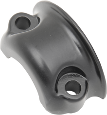 DRAG SPECIALTIES Brake/Clutch Control Clamp Half - Black H07-0790MB-4