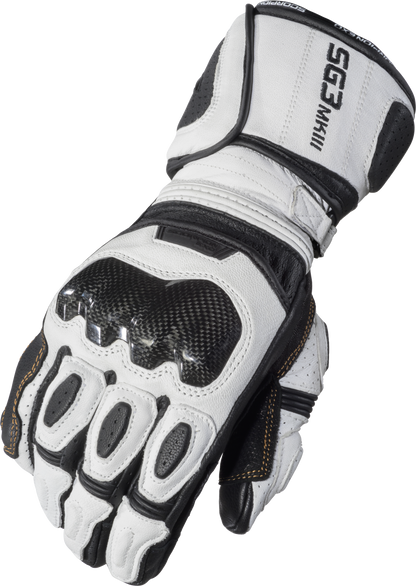 Sg3 Mk Iii Gloves White/Black Xs