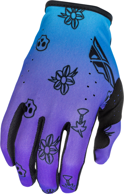 Lite Outline Gloves Purple/Blue/Black 3x