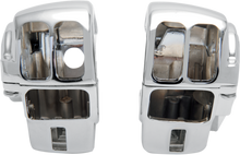 DRAG SPECIALTIES Handlebar Switch Housing Kit - Radio - Chrome H07-0782