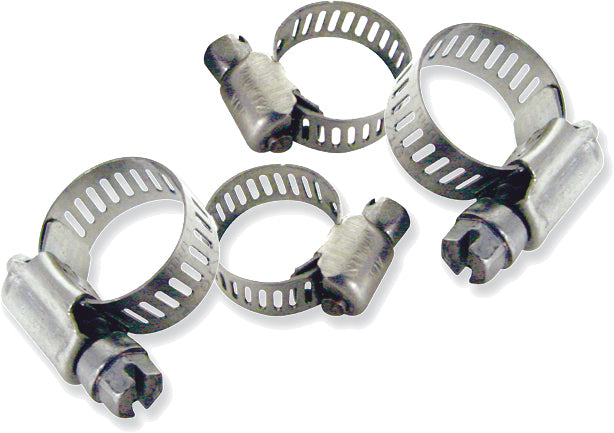 Stainless Steel Hose Clamps 1/4" 5/8" 10/Pk