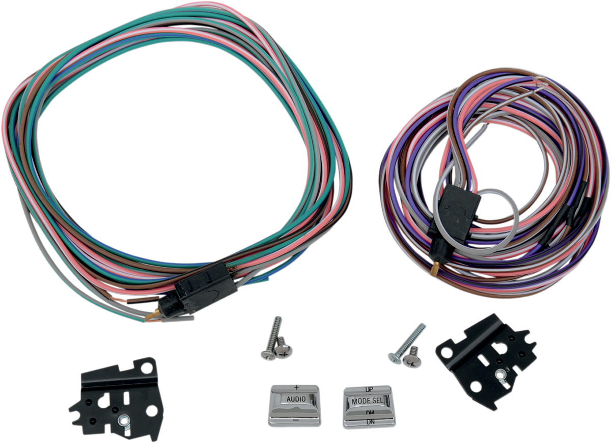 DRAG SPECIALTIES Handlebar Switch Kit - Radio - Chrome H18-0336C/60