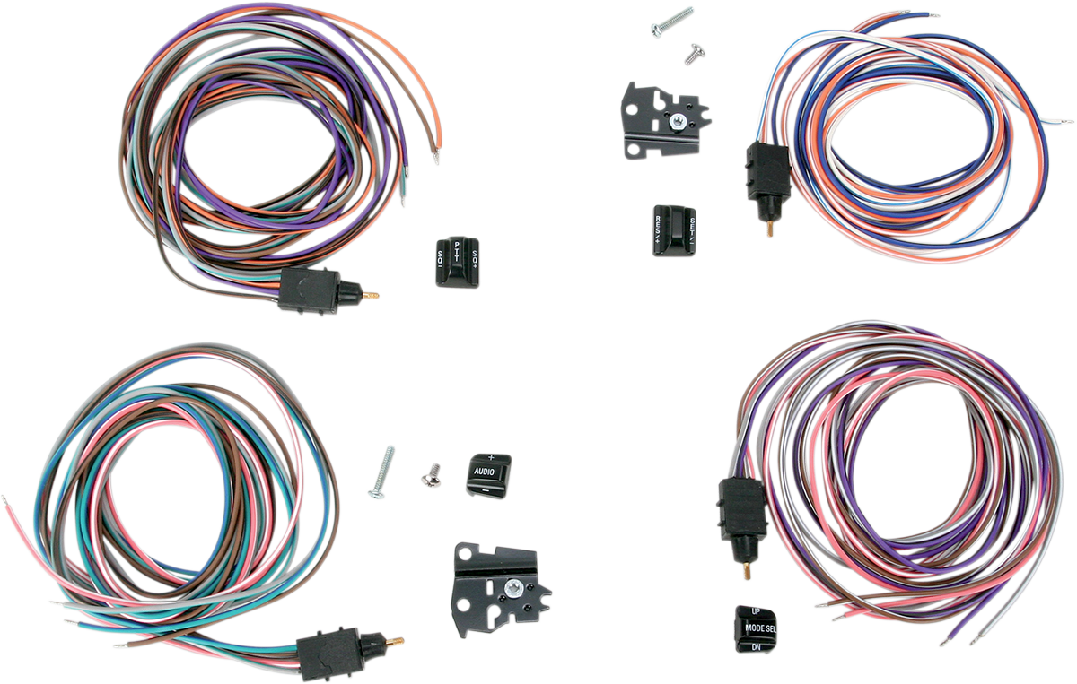 DRAG SPECIALTIES Handlebar Switch Kit - Radio/Cruise - Black H18-0337/60