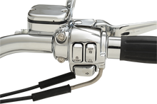 DRAG SPECIALTIES Switch Cap Kit - Standard - Chrome H18-033500-C
