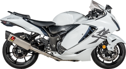 AKRAPOVIC Racing Line Exhaust System - Titanium - Suzuki Hayabusa S-S13R4-APLT