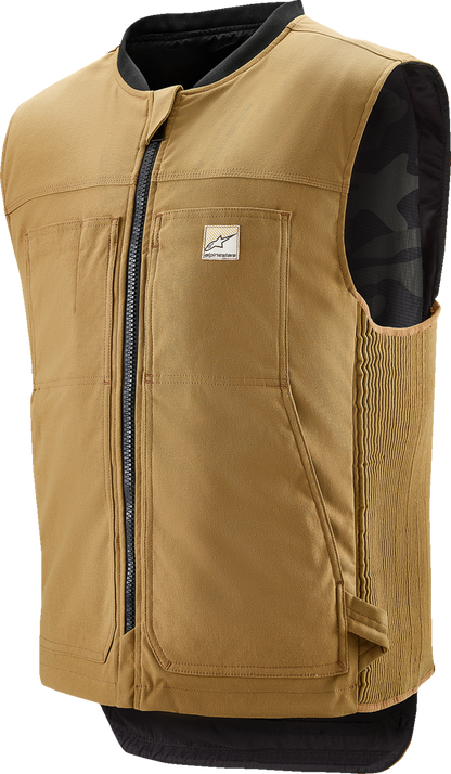 ALPINESTARS TECH-AIR Tech-Air® 3 v2 Canvas Vest - Tan - XS 6505125-86-XS