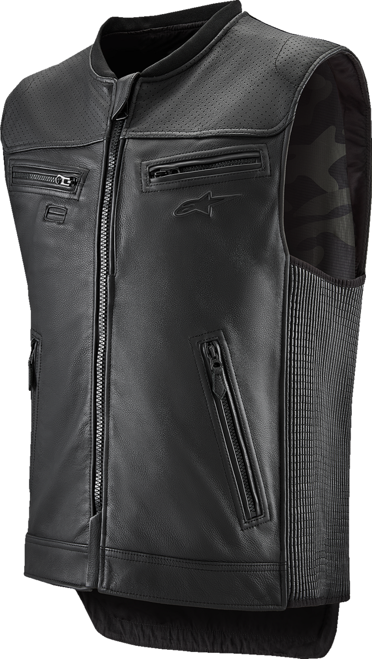 ALPINESTARS TECH-AIR Tech-Air® 3 v2 Leather Vest - Black - XS 6505225-10-XS