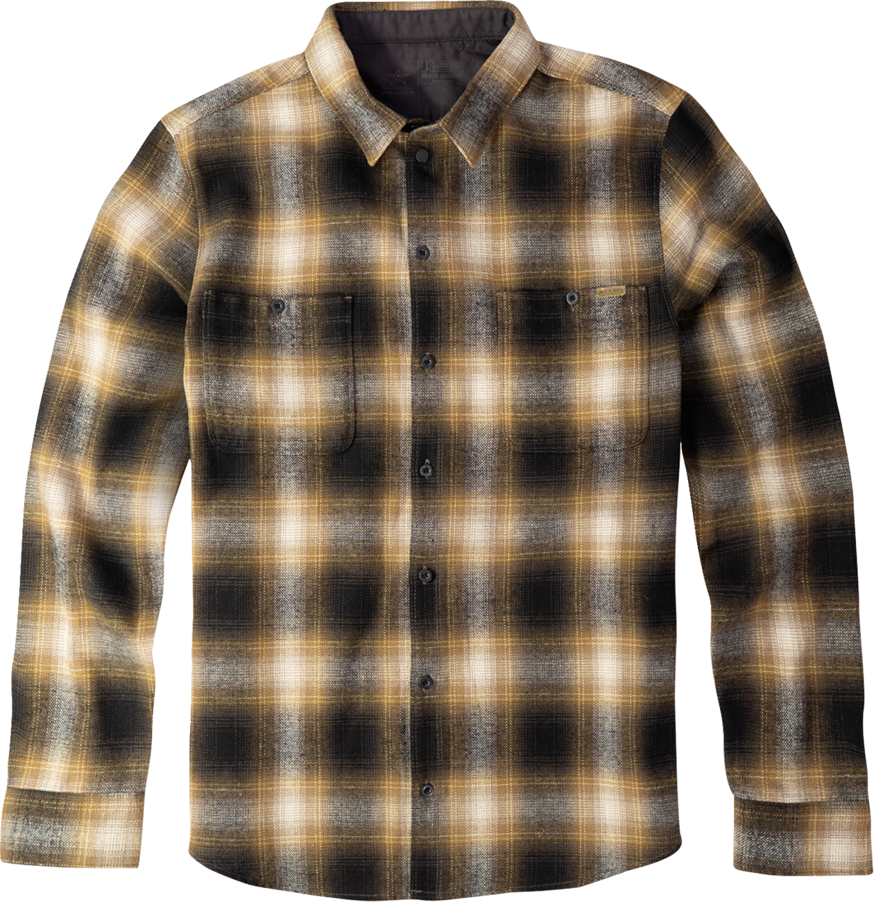 AMERICAN BIKER American Biker Mr Piston Flannel Shirt - Brown - Large ABBPISTON01ST61BRLR