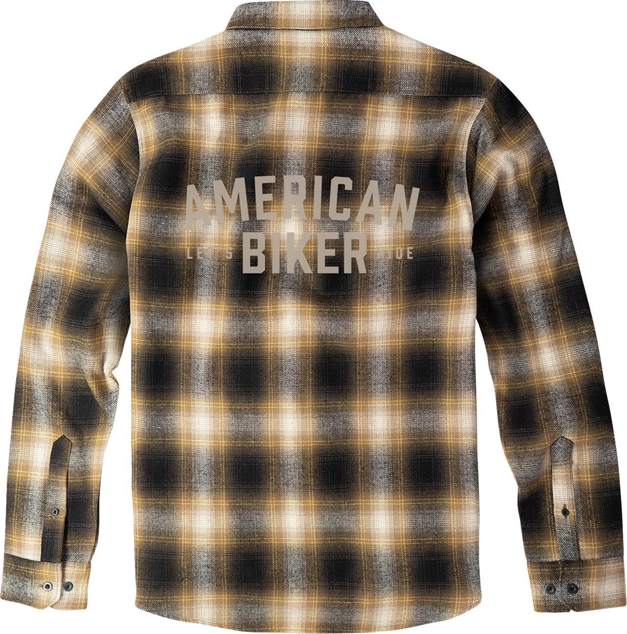 AMERICAN BIKER American Biker Mr Piston Flannel Shirt - Brown - Medium ABBPISTON01ST61BRMR