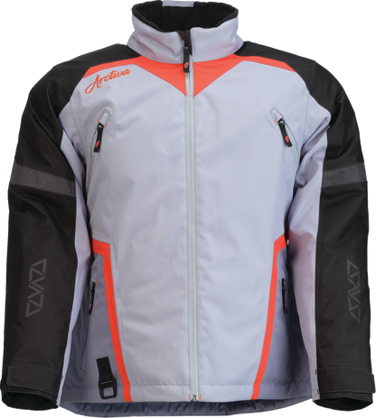 ARCTIVA Women's Pivot 8 Insulated Jacket - Gray/Coral - XL 3121-0862
