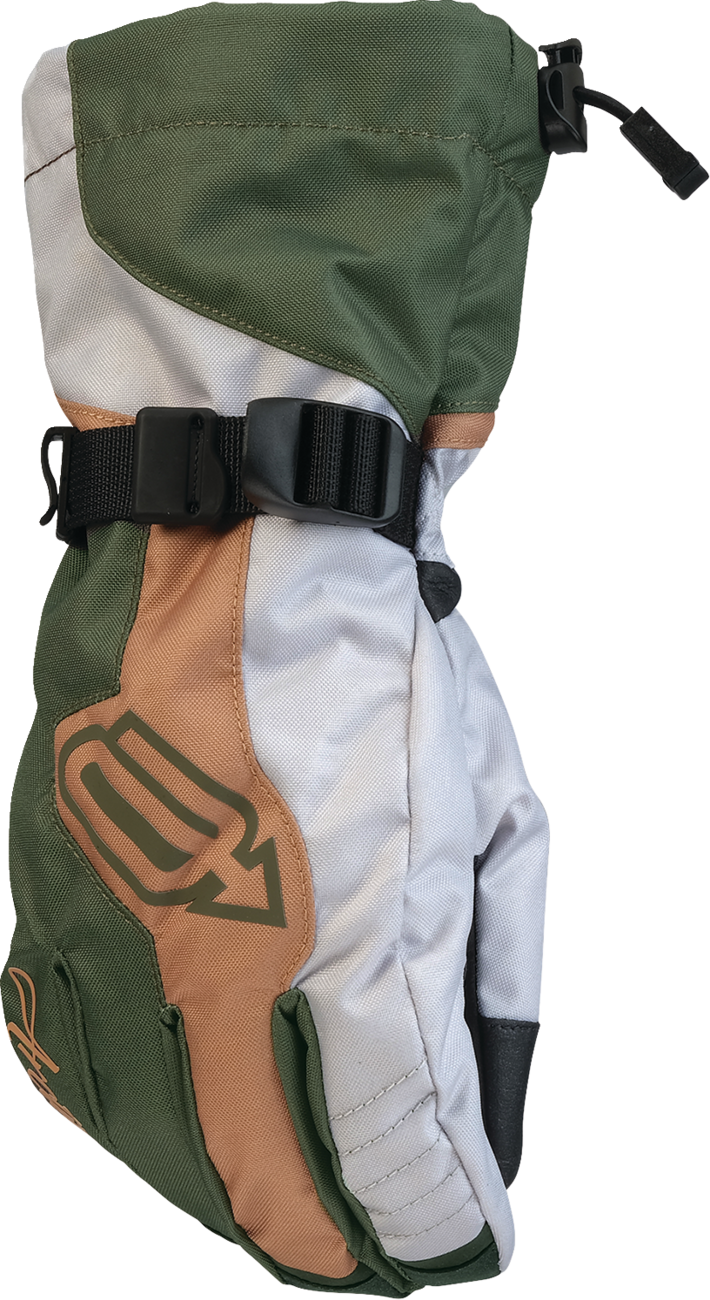 ARCTIVA Women's Pivot 8 Gloves - Green/Tan - XL 3341-0451