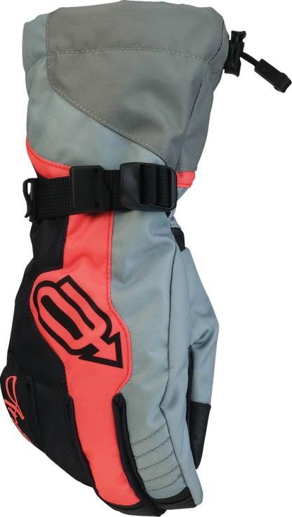 ARCTIVA Women's Pivot 8 Gloves - Gray/Coral - 2XL 3341-0458