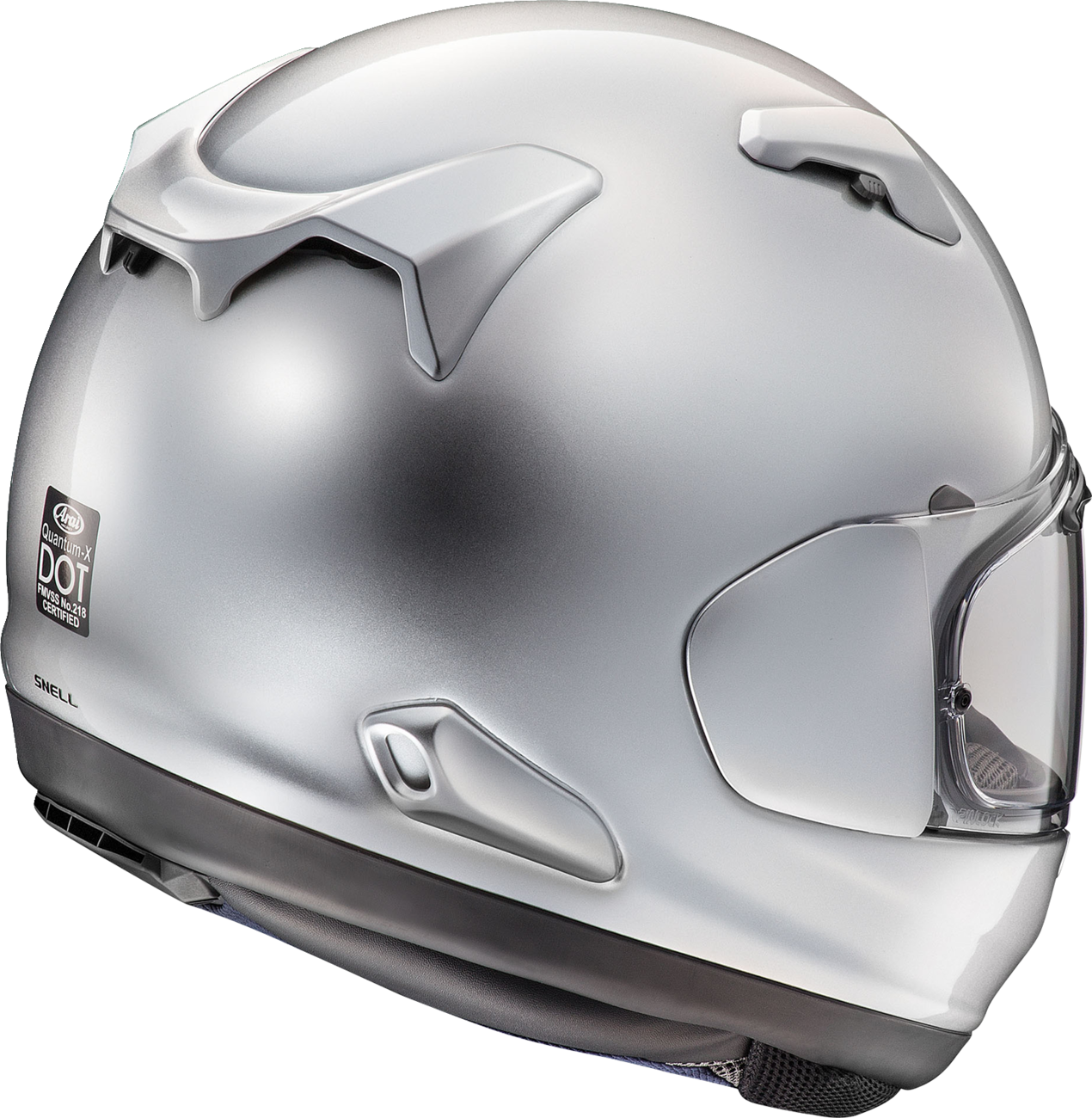 ARAI HELMETS Quantum-X Helmet - Aluminum Silver - XL 0101-18167