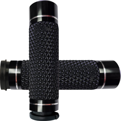 AVON GRIPS K25 Grips - TBW - Black K25-ANO-FLY