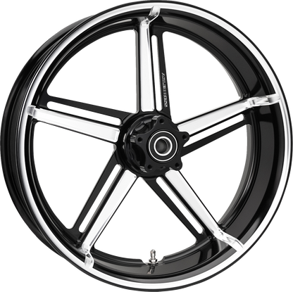 ARLEN NESS Wheel - Factory 24 - Front - Black/Contrast Cut - 21x3.5 71-422