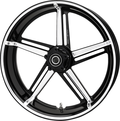 ARLEN NESS Wheel - Factory 24 - Front/Rear - Black/Contrast Cut - 19x3.25 71-421