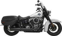 BASSANI XHAUST 4" Slip-On Muffler with 2-1/2" x 10" Baffle Core - Black - 49-State 1S38FB