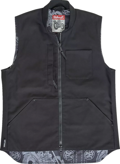 BILTWELL 4 Speed Vest - Black - Large 8150-119-004