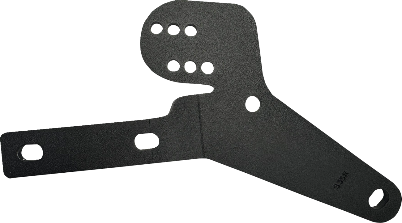 BASSANI XHAUST Exhaust Bracket - Black - FXLRST/FXRST BKT-S28R