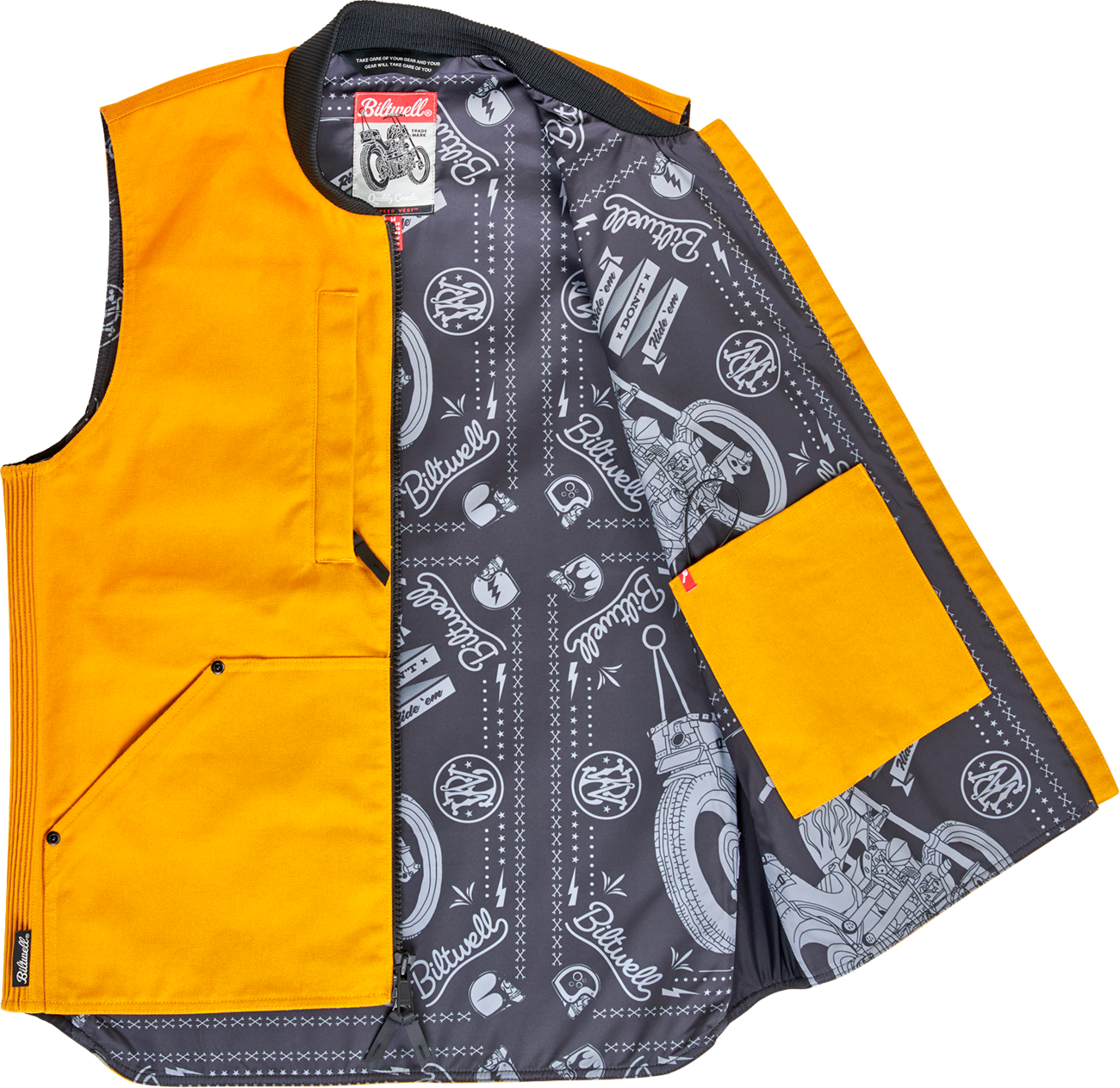 BILTWELL 4 Speed Vest - Gold - 2XL 8150-120-006