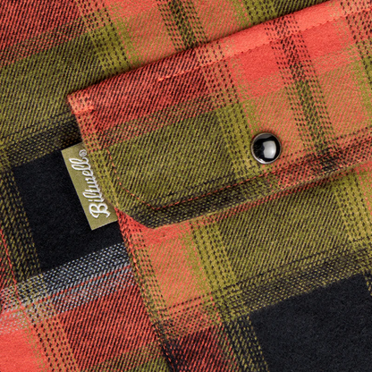 BILTWELL HI Test Flannel Shirt - Rust - Medium 8128-125-003