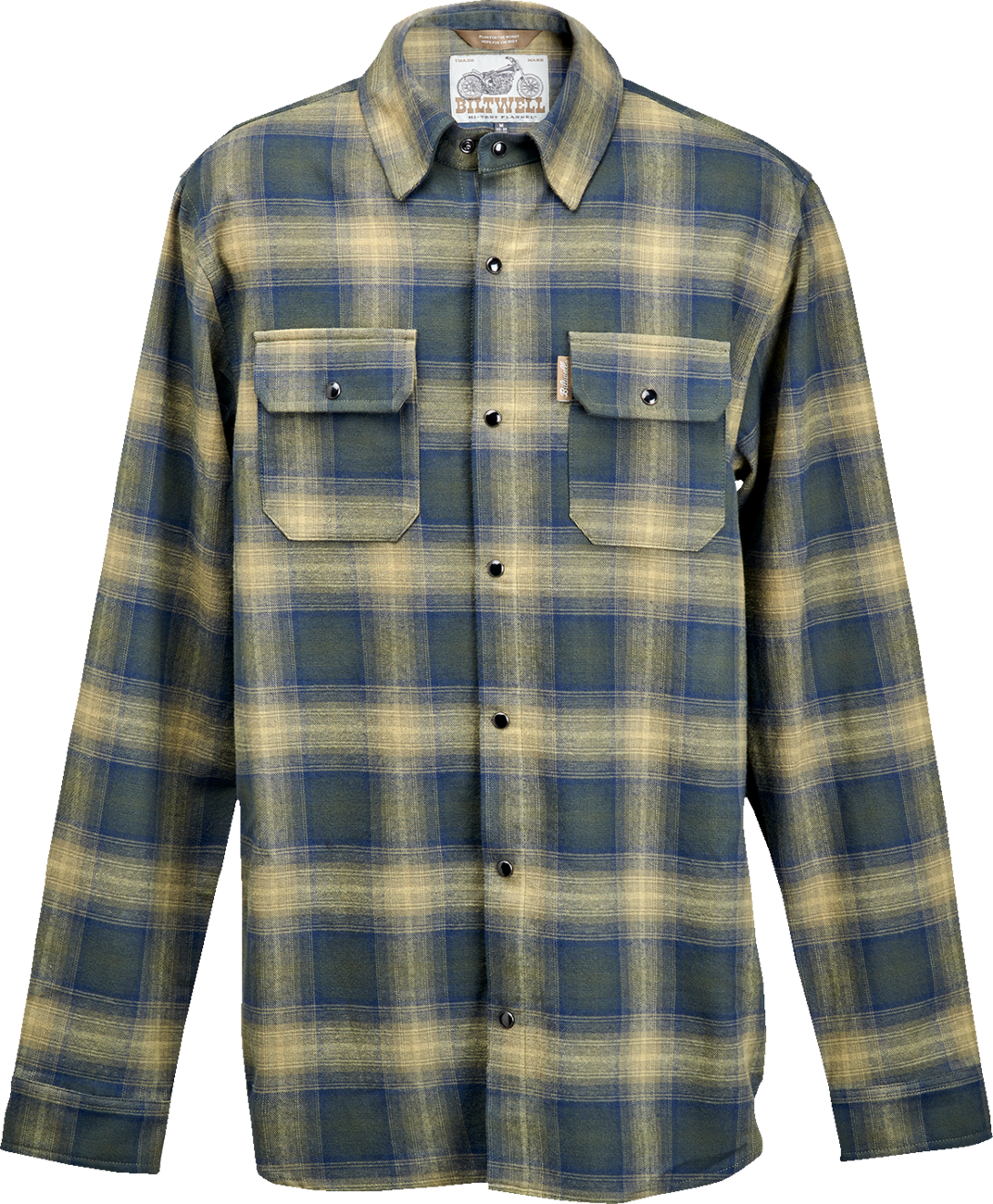 BILTWELL HI Test Flannel Shirt - Moss - 2XL 8128-126-006