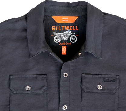 BILTWELL El Dorado Shirtjack - Black - 2XL 8129-121-006