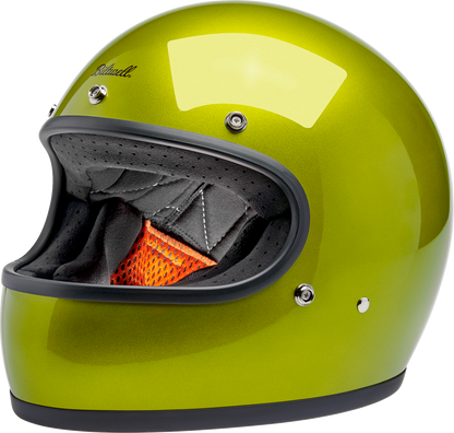 BILTWELL Gringo Helmet - Metallic Lime - XS 1002-392-501