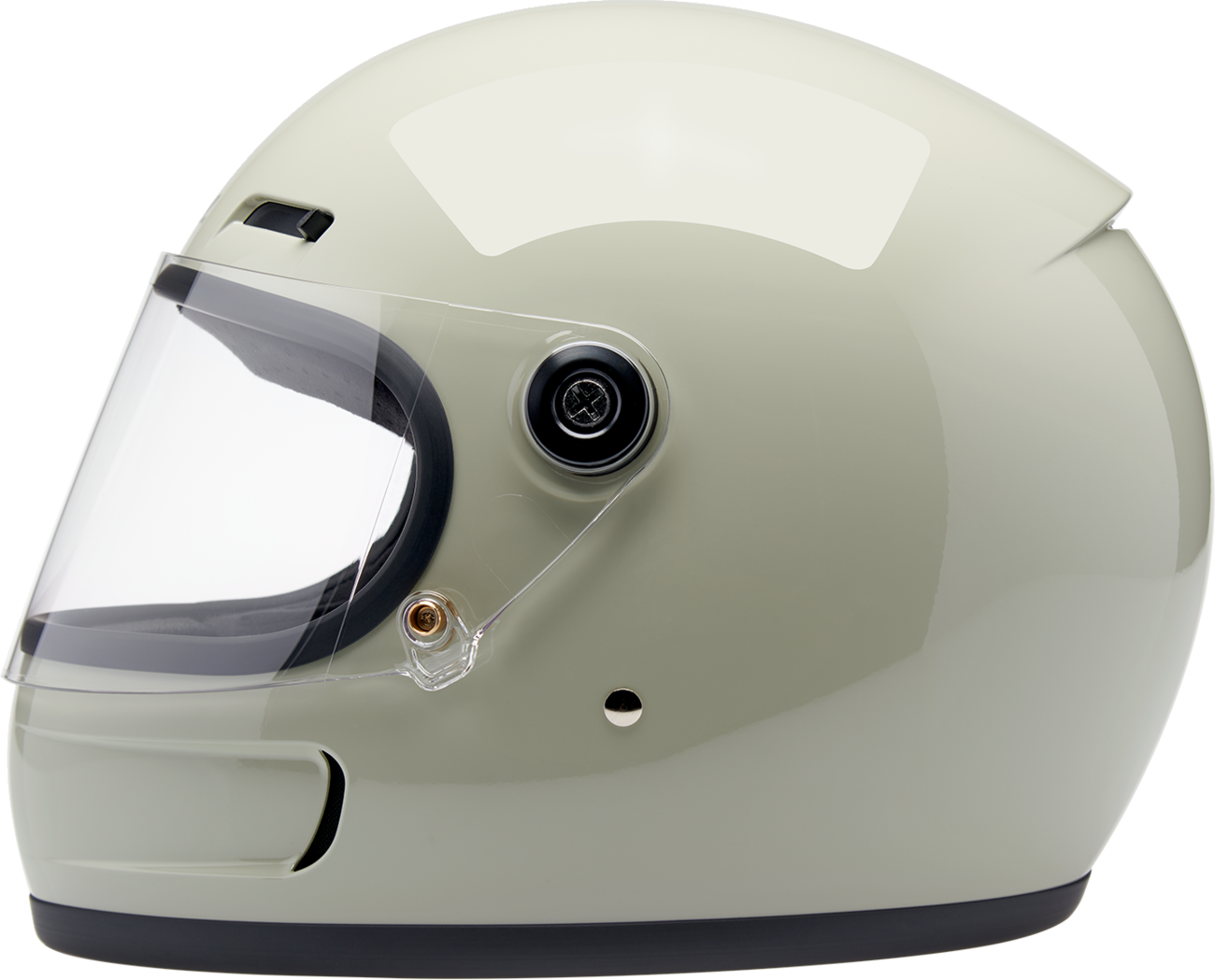 BILTWELL Gringo SV Helmet - Gloss Chalk Gray - Medium 1006-196-503